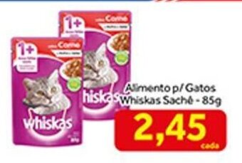 Alimento p/ Gatos Whiskas Sache 85g