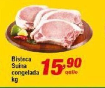 Ricoy Supermercados Bisteca Suina Congelada 1kg oferta