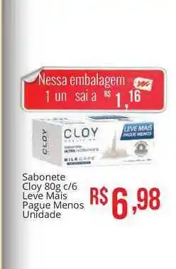 Mart Minas Sabonete Cloy oferta