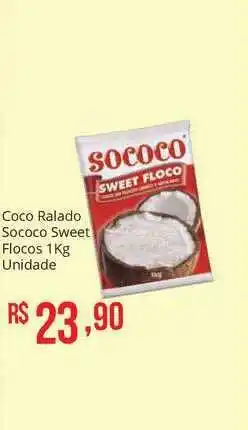 Mart Minas Coco Ralado Sococo Sweet Flocos 1kg oferta