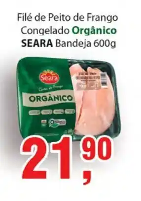 Supermercados Mundial Organico Seara 600g oferta