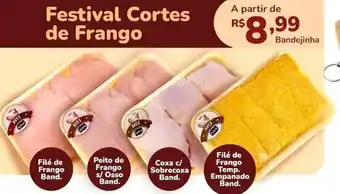 Barbosa Supermercados Festival Cortes de Frango oferta
