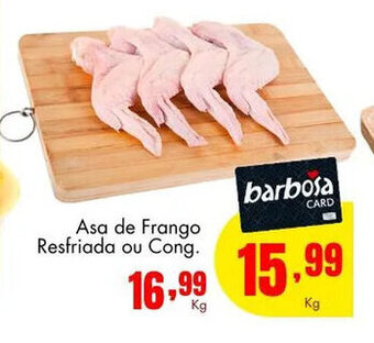 Barbosa Supermercados Asa de frango Resfriada ou cong. 1kg oferta