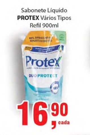 Supermercados Mundial Sabonete Liquido Protex 900ml oferta