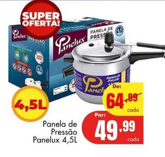 Barbosa Supermercados Panela de Pressao Panelux 4.5L oferta