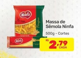 Supermercados Condor Massa de Semola Ninfa 500g oferta
