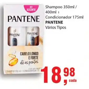 Supermercados Mundial Shampoo 350ml / 400ml + Condicionador 1750ml Pantene oferta