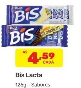 Supermercados Condor Bis Lacta 126g Sabores oferta