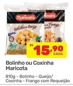 Supermercados Condor Bolinho ou Coxinha Maricota 810g oferta