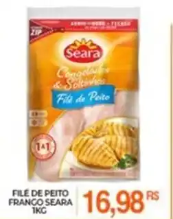 Mercadão Atacadista File de Peito Frango Seara1kg oferta