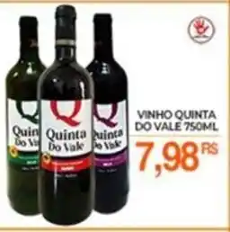 Mercadão Atacadista Vinho Quinta Do Vale 750ml oferta