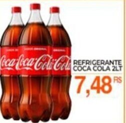 Mercadão Atacadista Refrigerante Coca Cola 2L oferta