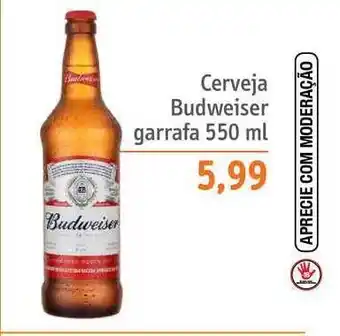 Sonda Cerveja Budweiser 550ml oferta