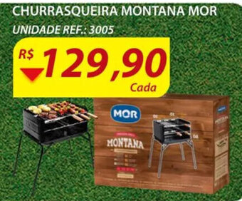 Assaí Atacadista Churrasqueira Montana Mor oferta