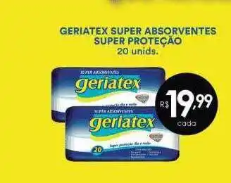 Geriatex super absorvente super proteção