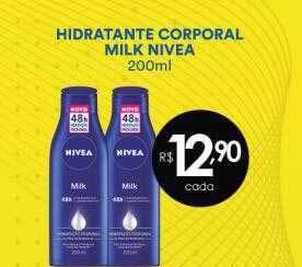 Drogarias Max Hidratante corporal milk nivea oferta