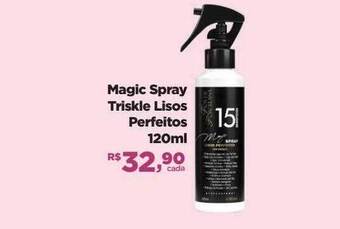 Magic spray triskle lisos perfeitos