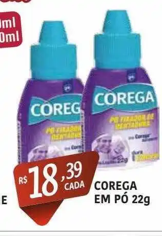 Corega em pó