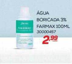 GBarbosa Água boricada 3% farmax oferta