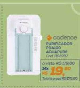 Lojas Colombo Cadence purificador pra100 aquapure oferta