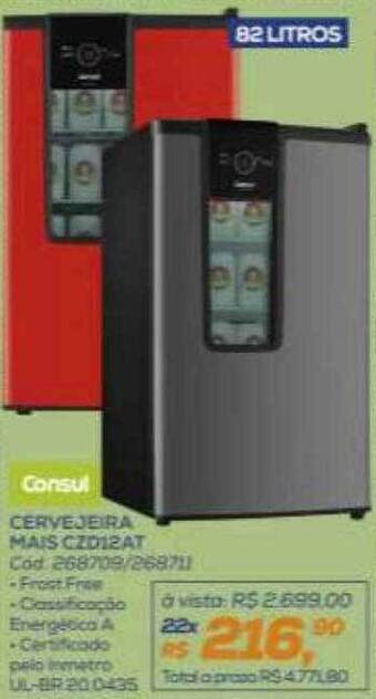 Lojas Colombo Cervejeira mais czd12at consul oferta