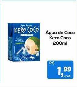 Semar Supermercado Água de coco kero coco oferta