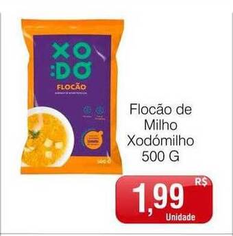 Supermercado Bem Barato Flocão de milho xodómilho oferta