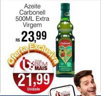 Supermercado Bem Barato Azeite carbonell extra virgem oferta