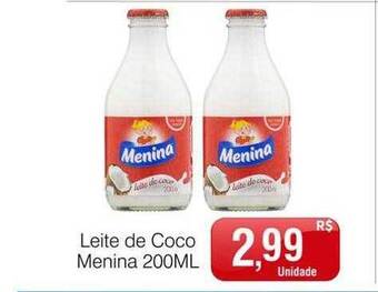 Supermercado Bem Barato Leite de coco menina oferta