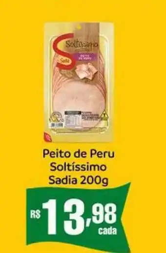 Empório Bahamas Peito de peru soltíssimo sadia oferta
