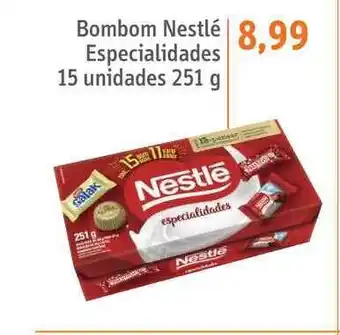 Sonda Bombom Nestlé Especialidades 251g oferta