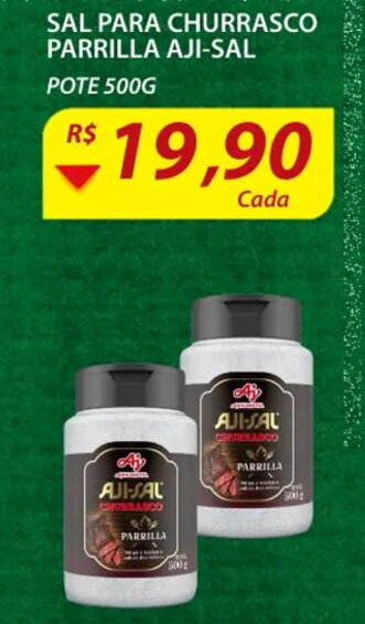 Sal para churrasco Parrilla Aji-sal 500g