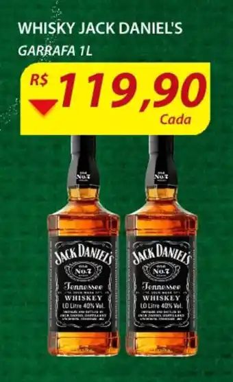 Whisky Jack Daniel's garrafa 1L