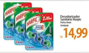 Atacadão Desodorizador Sanitario Harpic oferta