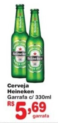 Supermercado Precito Cerveja Heineken 330ml oferta