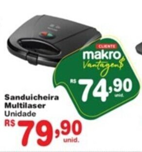 Sanduicheira Multilaser unidade