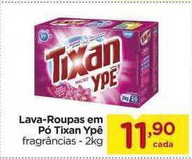 Carrefour Lava Roupas Em Pó Tixan Ypê 2kg oferta