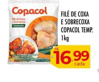 Supermercados Avenida Filé de coxa e sobrecoxa copacol temp oferta