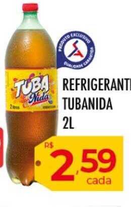 Supermercados Avenida Refrigerante tubanida oferta