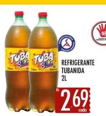 Supermercados Avenida Refrigerante tubanida oferta
