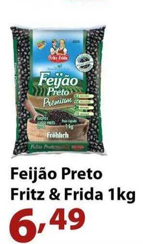Feijão preto fritz & frida