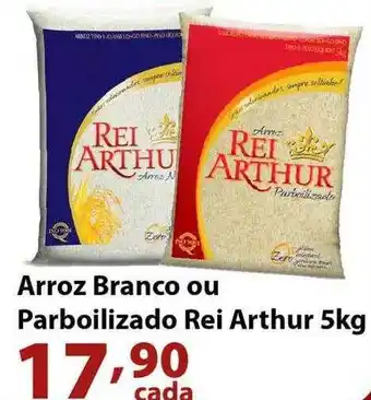 Arroz branco ou parboilizado rei arthur