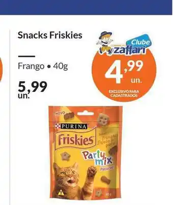 Zaffari Snacks Friskies Frango 40g oferta