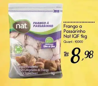 Giassi Supermercados Frango A Passarinho Nat Iqf 1kg oferta