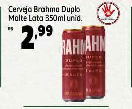 GoodBom Cerveja Brahma Duplo Malte Lata 350ml oferta