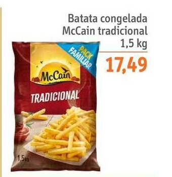 Sonda Batata Congelada Mccain Tradicional 1.5kg oferta