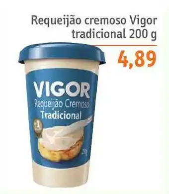 Sonda Requeijão Cremoso Vigor Tradicional 200g oferta