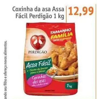 Sonda Coxinha Da Asa Assa Fácil Perdigão 1kg oferta