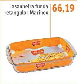 Lasanheira Funda Retangular Marinex
