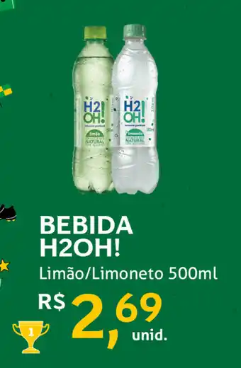 Makro Bebida H2O! 500ml oferta